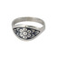 Серебряное кольцо Лаконичное 10020153А05